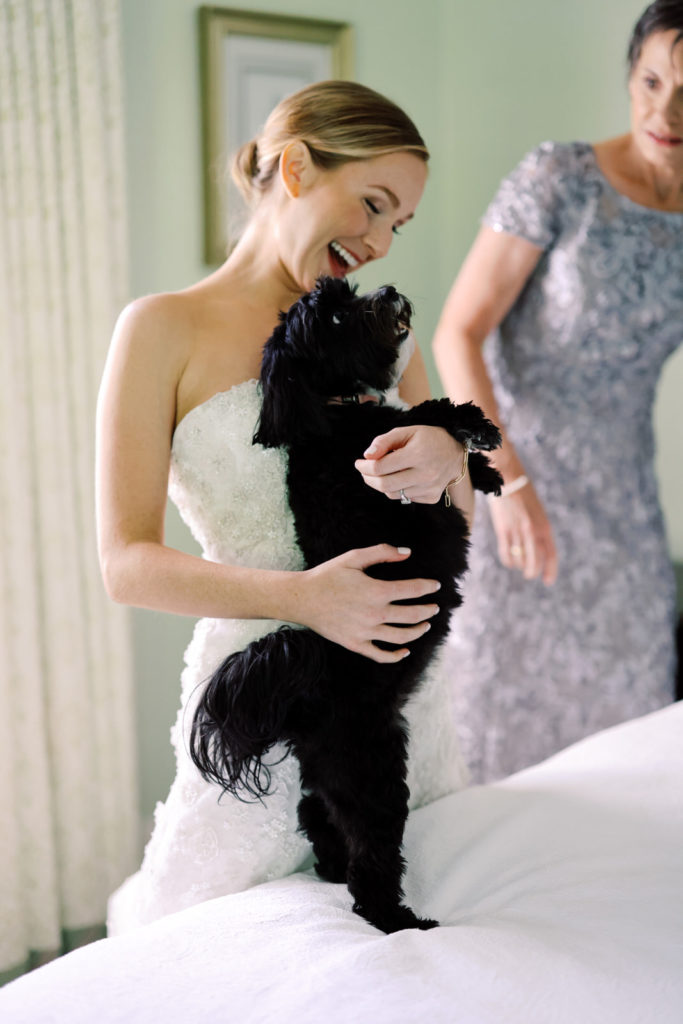 Elegant floral spring wedding at Graylyn Estate in Winston-Salem, North Carolina.