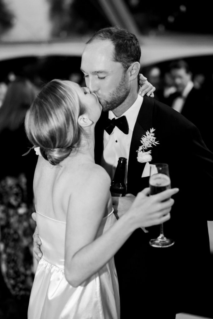 Modern romantic wedding at Graylyn Estate in Winston-Salem, North Carolina.