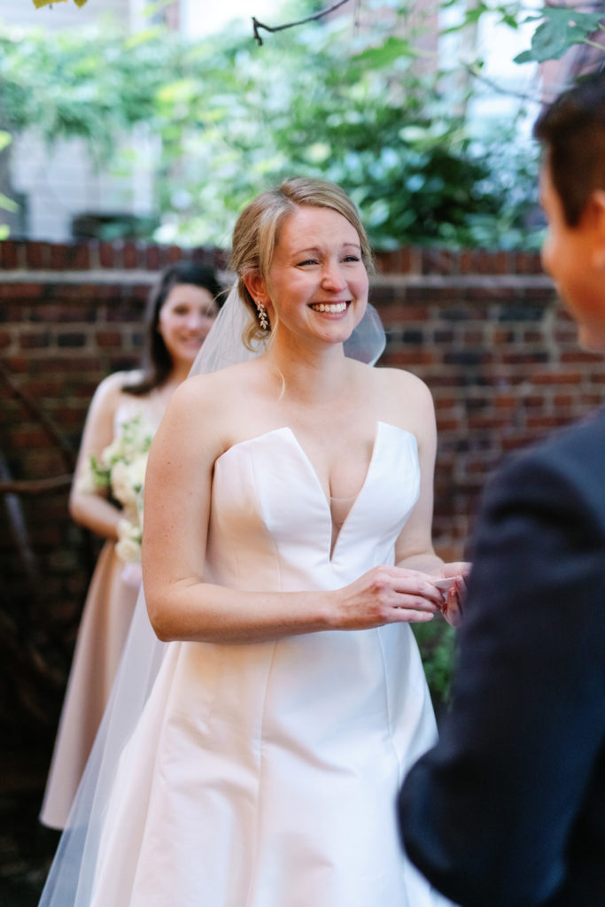 Bright and modern wedding photography from a classic Washington DC wedding.