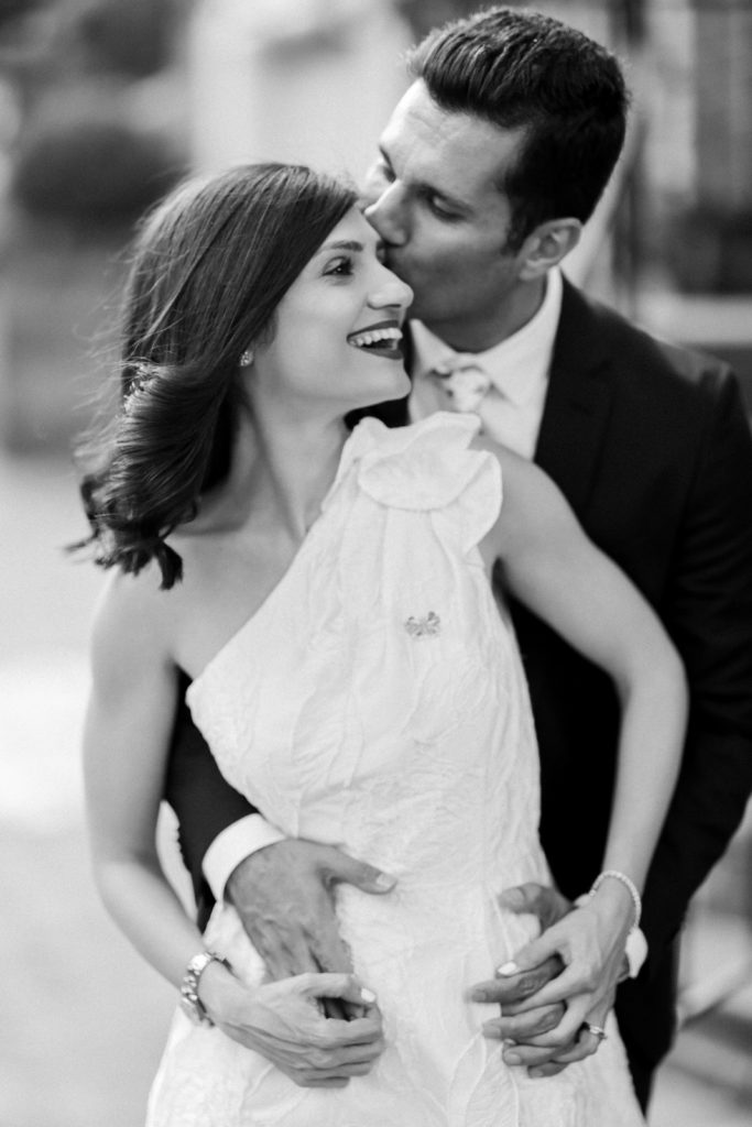 Chic Georgetown engagement photography session in Washington DC.
